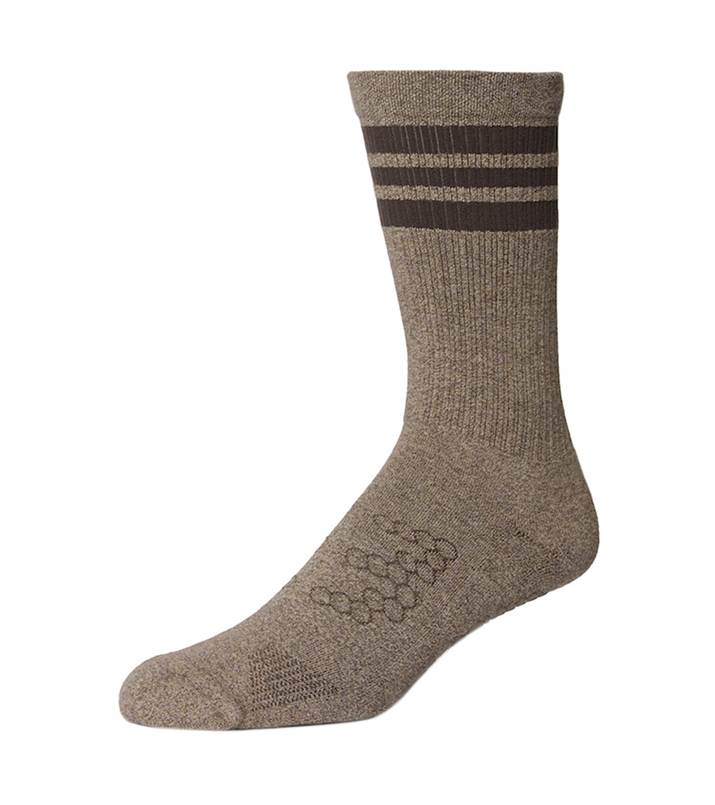 BASE 33 Unisex Crew Yoga Grip Socks