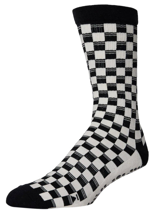 BASE 33 Unisex Crew Yoga Grip Socks