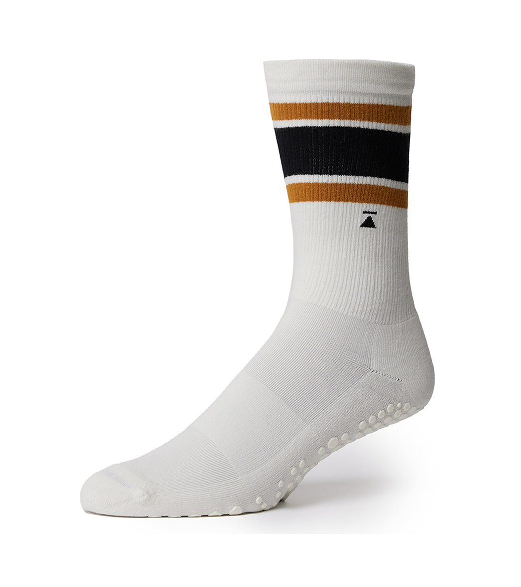BASE 33 Unisex Crew Yoga Grip Socks