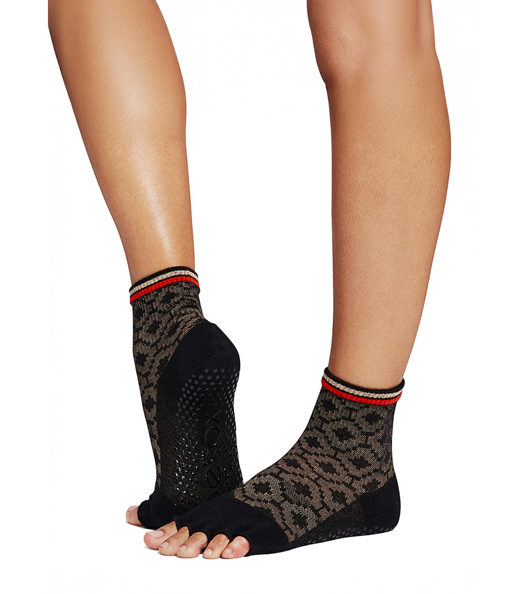 Toesox Melody Half-Toe Grip Socks