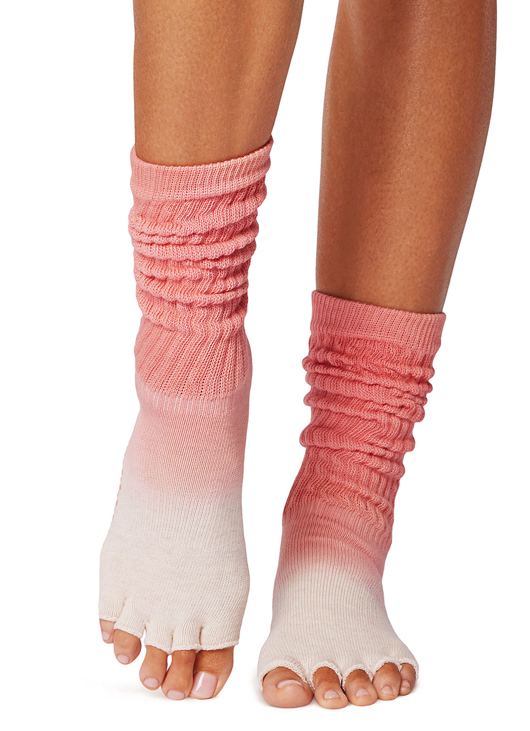 Toesox Slouch Half-Toe Grip Socks