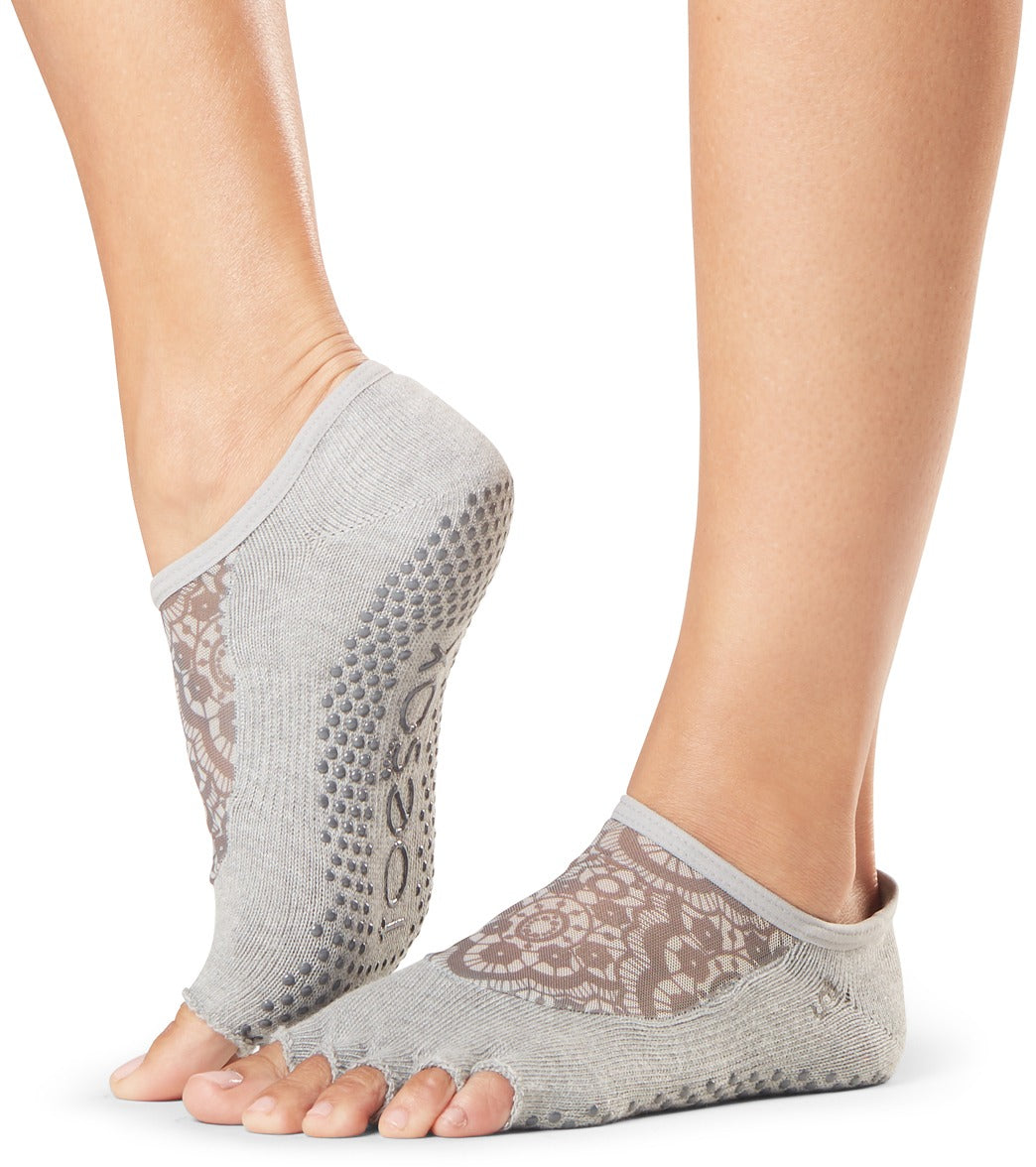 Toesox Luna Half-Toe Yoga Grip Socks