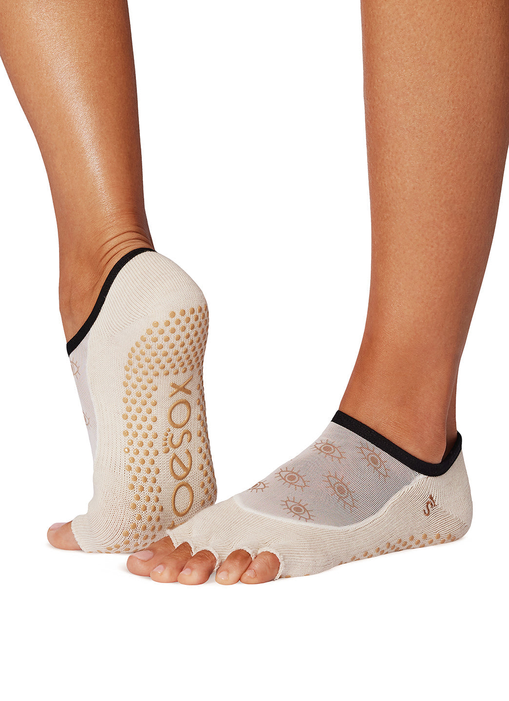Toesox Luna Half-Toe Yoga Grip Socks