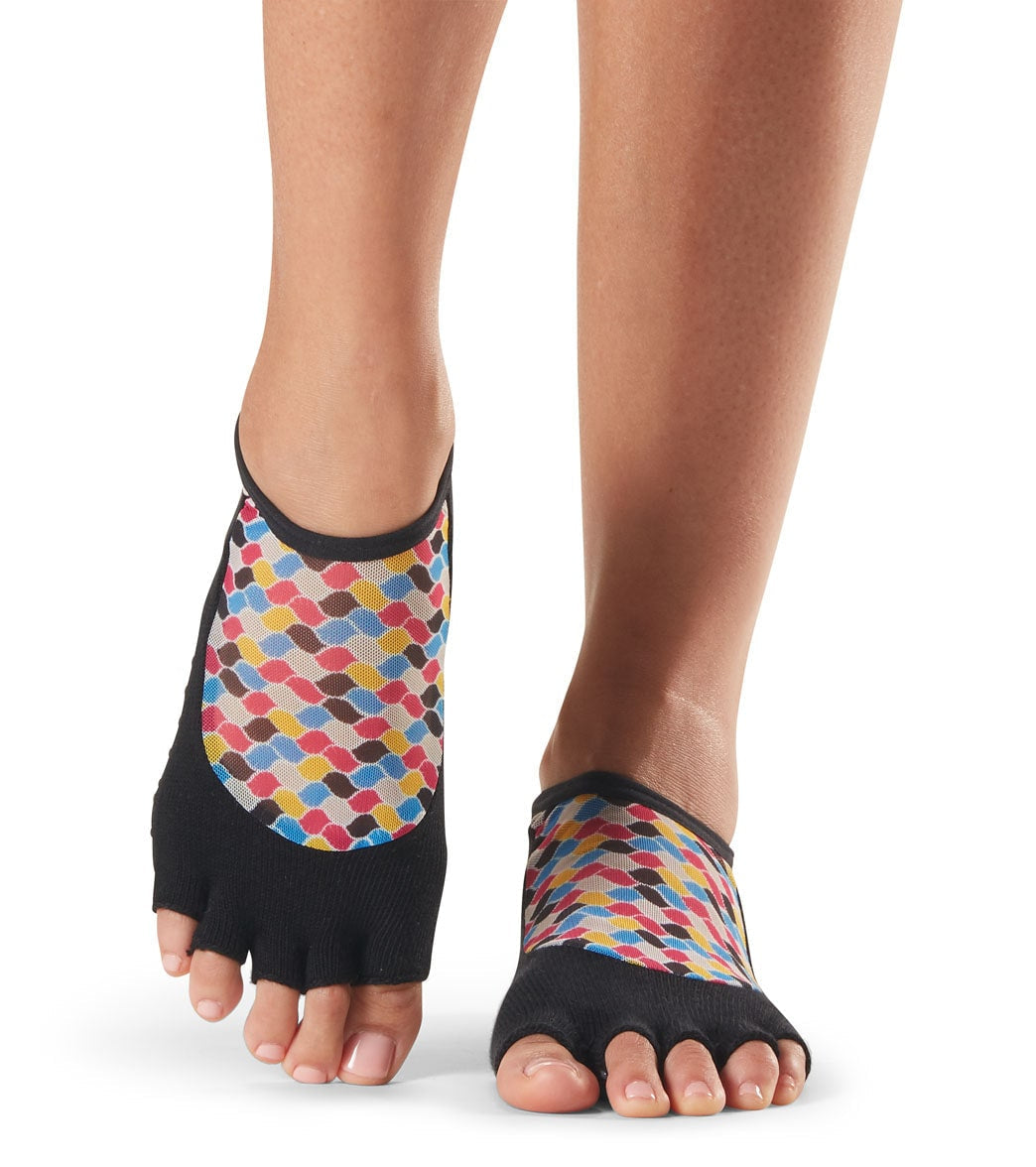 Toesox Luna Half-Toe Yoga Grip Socks