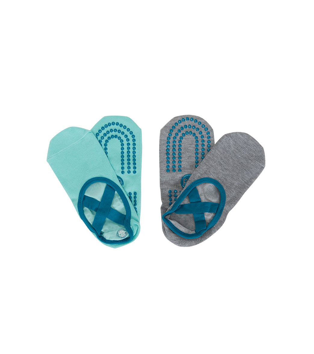 Gaiam Popsugar Yoga Grip Socks 2 Pack