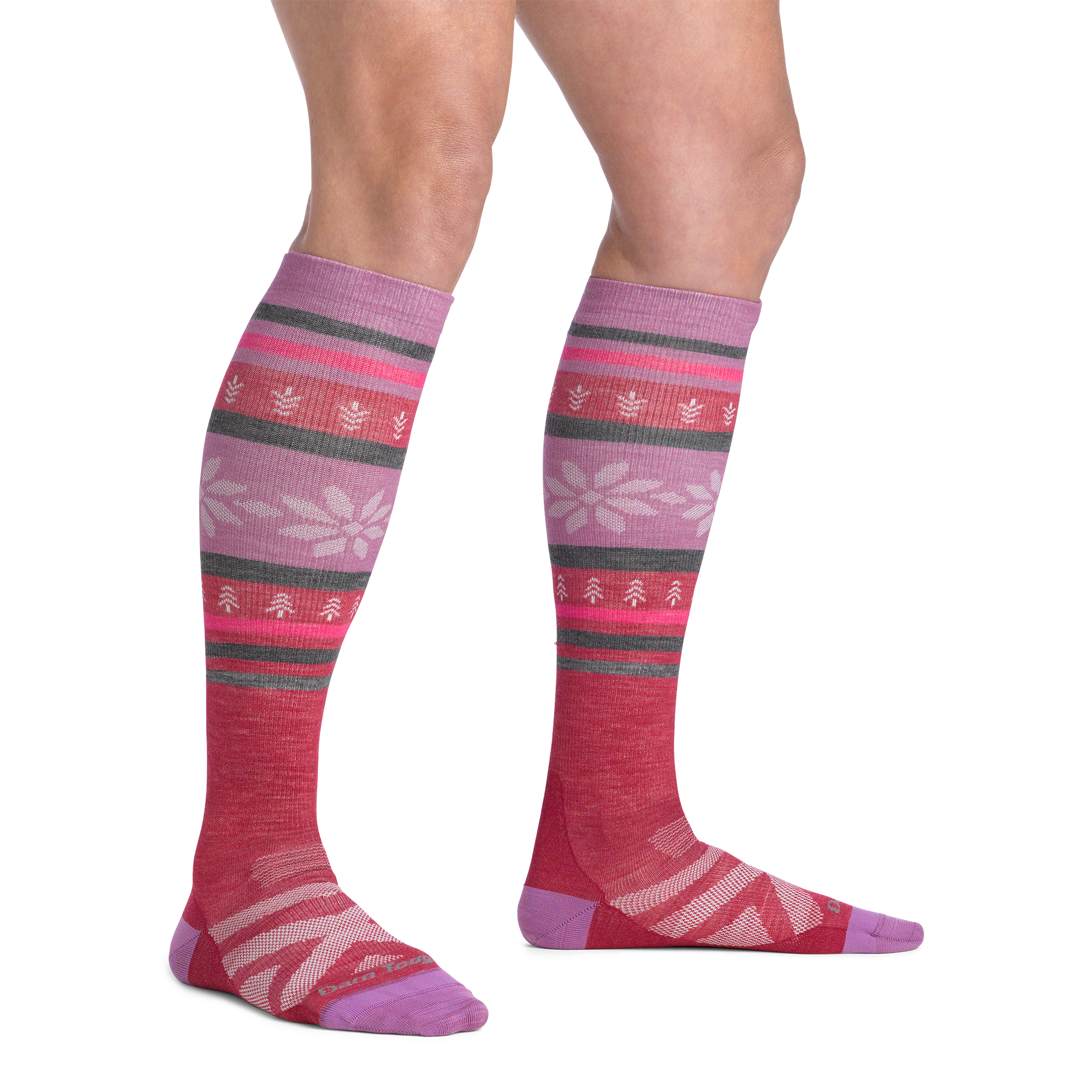 Women's Alpine Over-the-Calf Lightweight Ski & Snowboard Socks