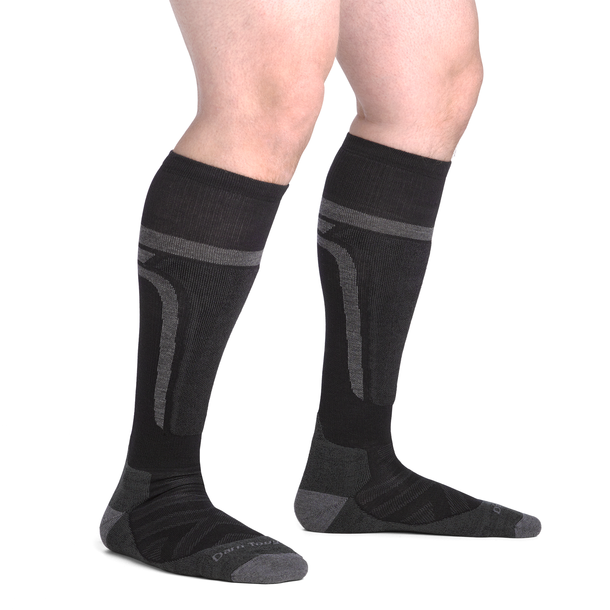 Men's Edge Over-the-Calf Midweight Ski & Snowboard Socks