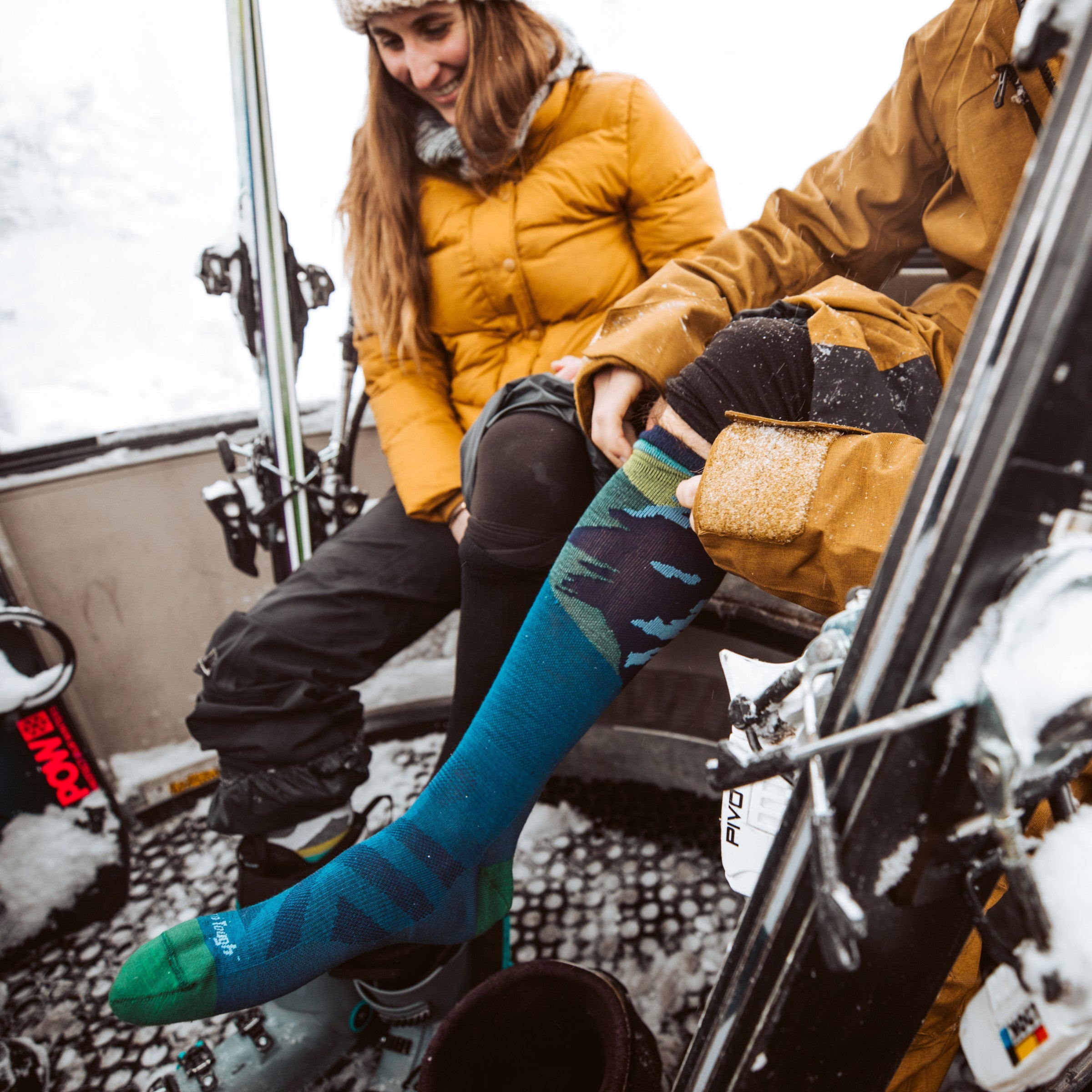 Men's Solstice Over-the-Calf Lightweight Ski & Snowboard Socks