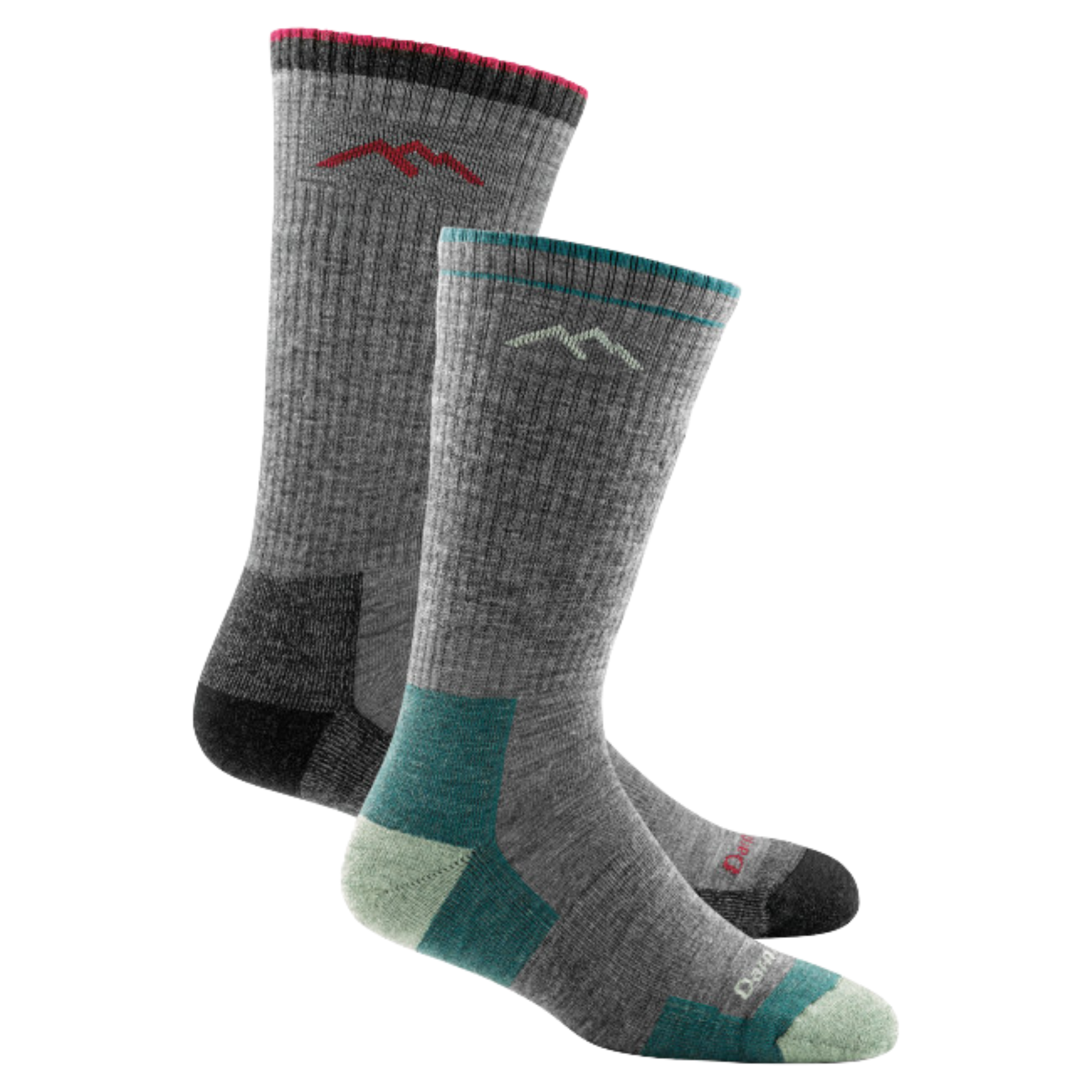 Men's and Women's Hiker Boot Sock 2-Pack Hiking Socks